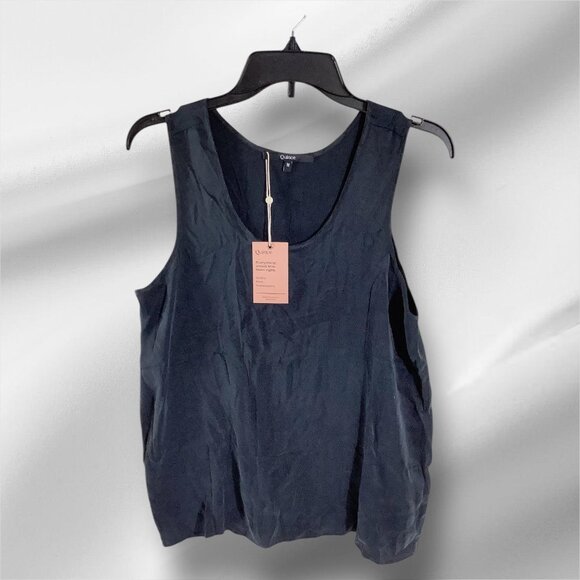 NWT Quince 100% Washable Silk Pajama Tank, Medium - Picture 3 of 3